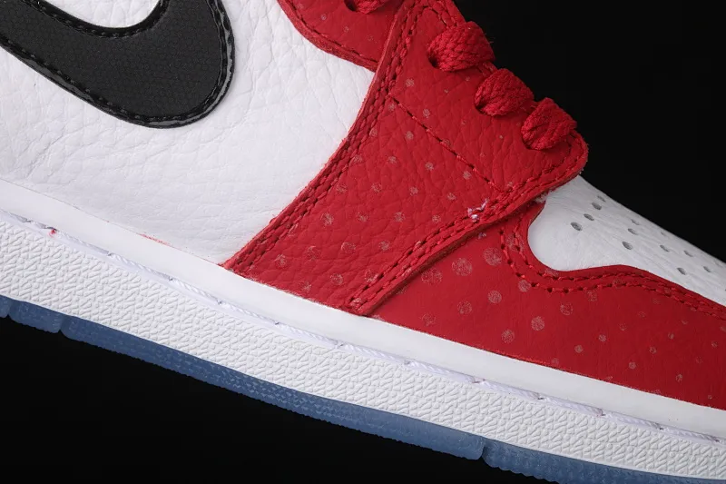 All categories Air Jordan Jordan series basketball shoes Air Jordan 1 High Pure original version Air Jordan 1 Retro High "Chicago Crystal" AJ1 Joe 1 New Chicago Spider-Man 555088-602